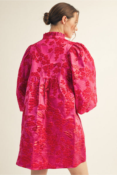 Josephine Jacquard Dress