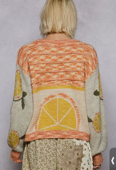 Freda Brushed Knit Sweater