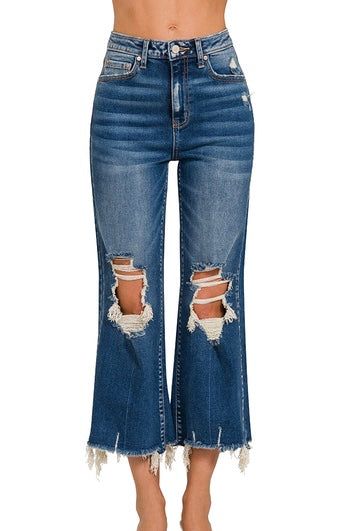 Candie Cropped Stretch Jeans
