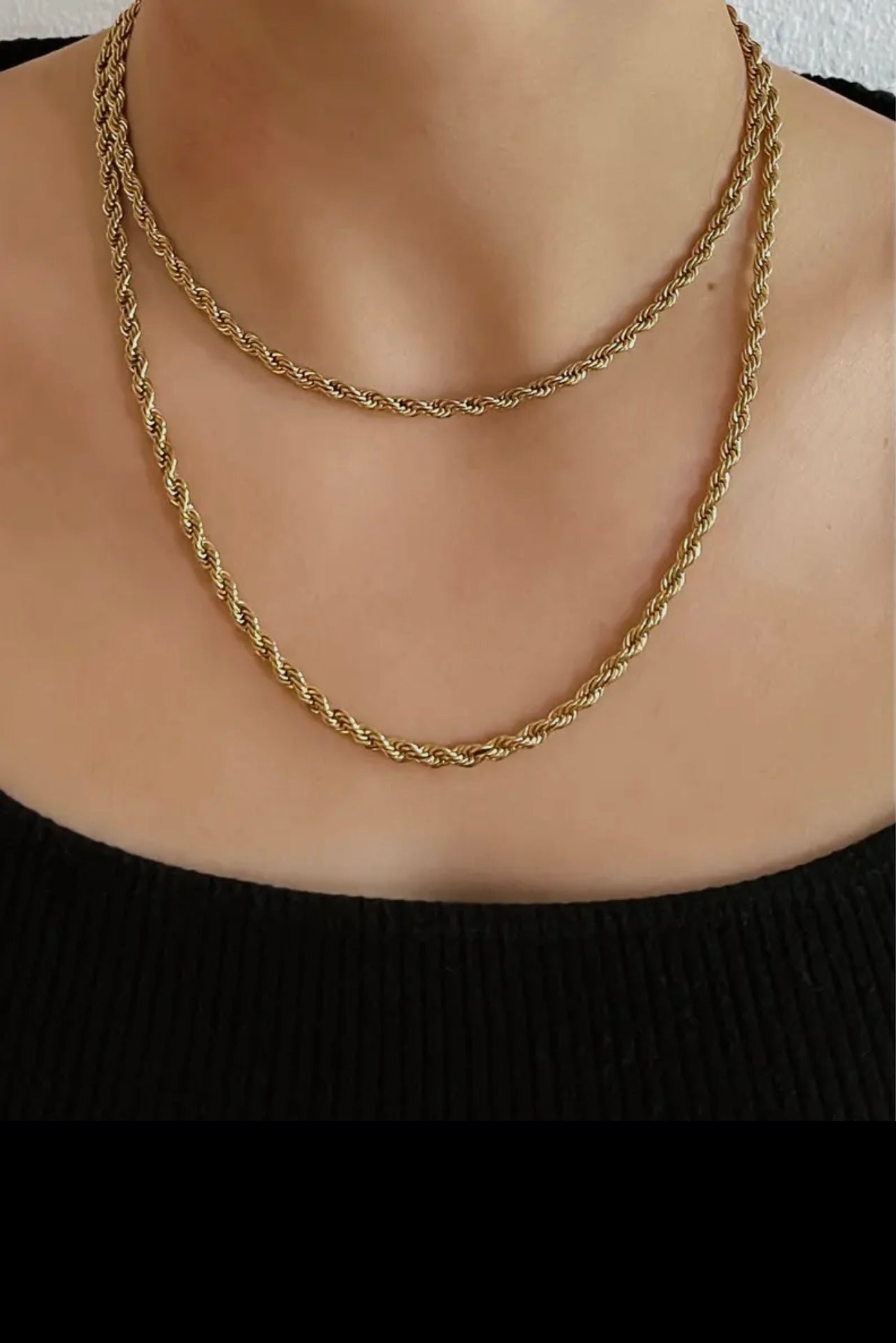 Sevyn Rope Chain Necklace