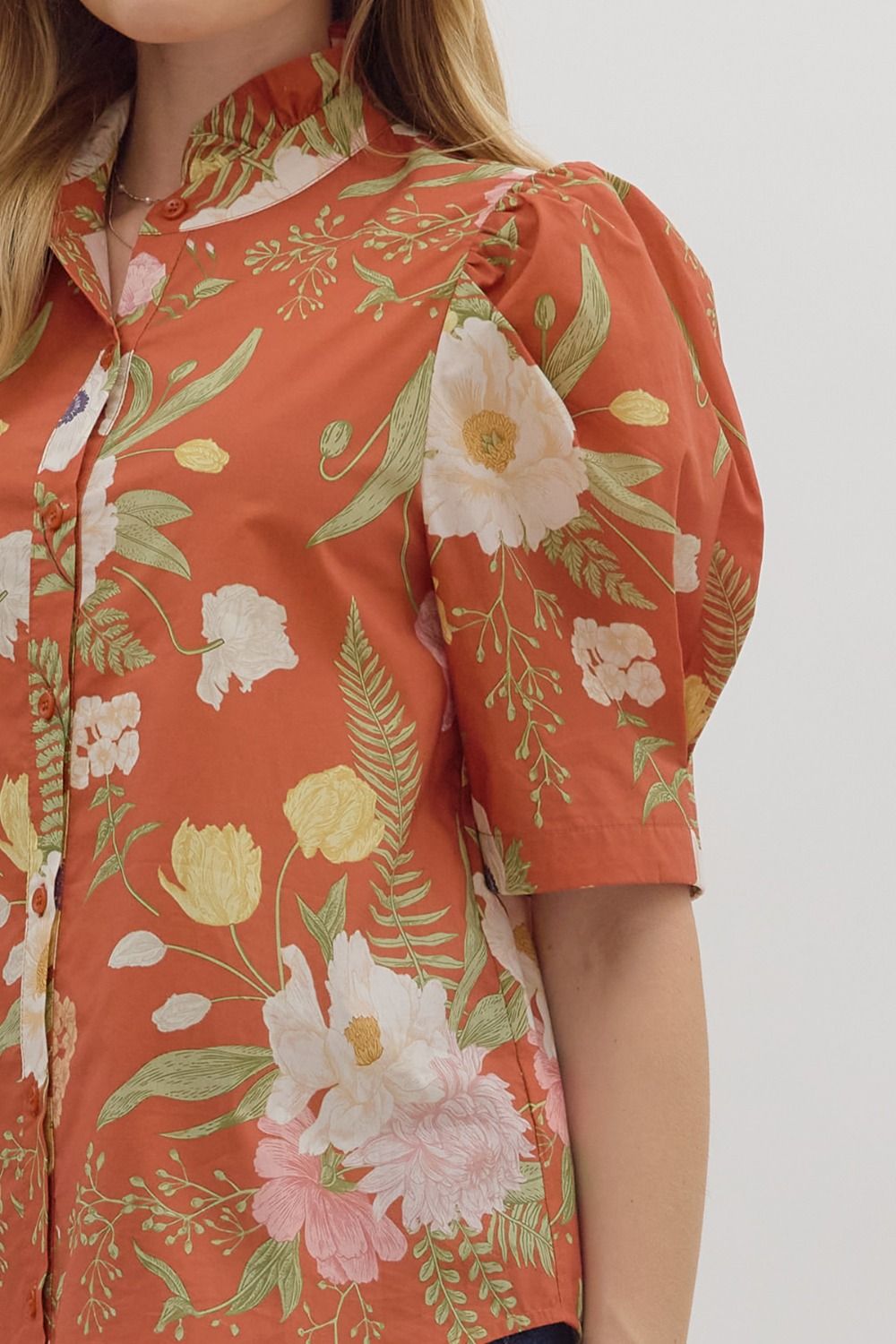 Maddox Puffed Sleeve Top