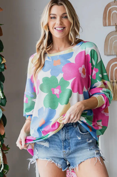 Fiona Floral Pullover