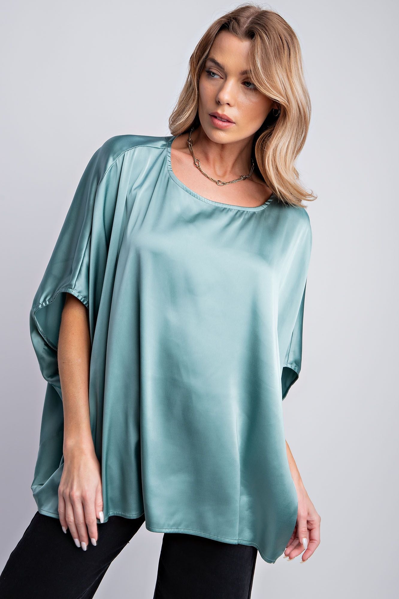 Steph Satin Top