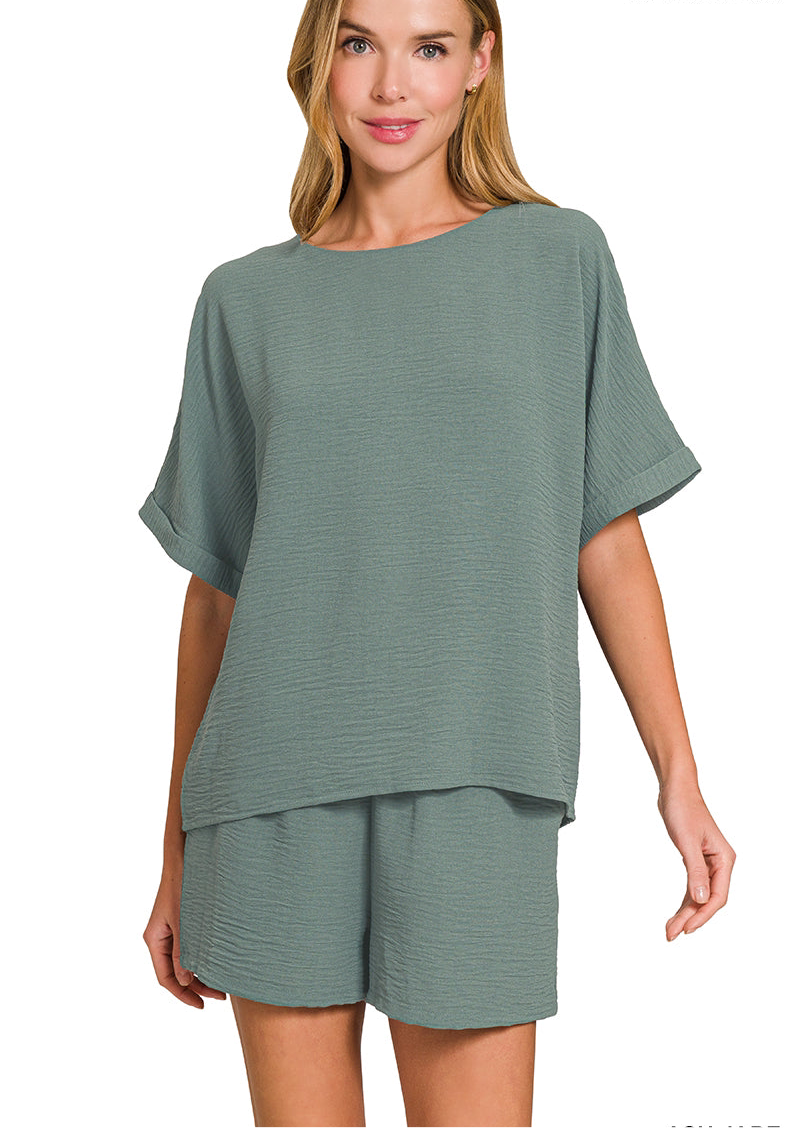 Wanda Woven Short SET