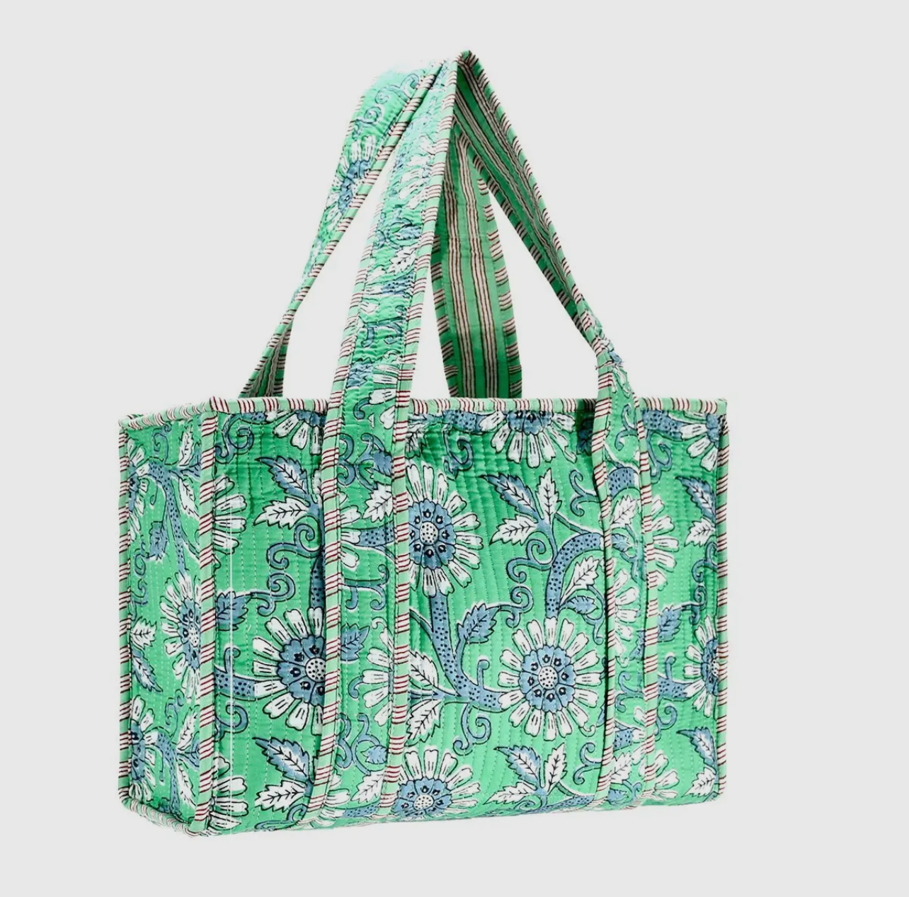 Cotton Block Tote M