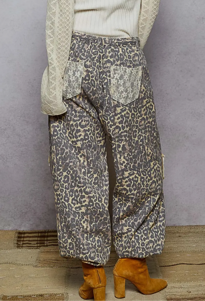 Lizzie Leopard Pants