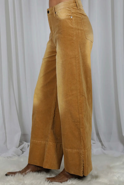 Veronica Wide Leg Cord Pants