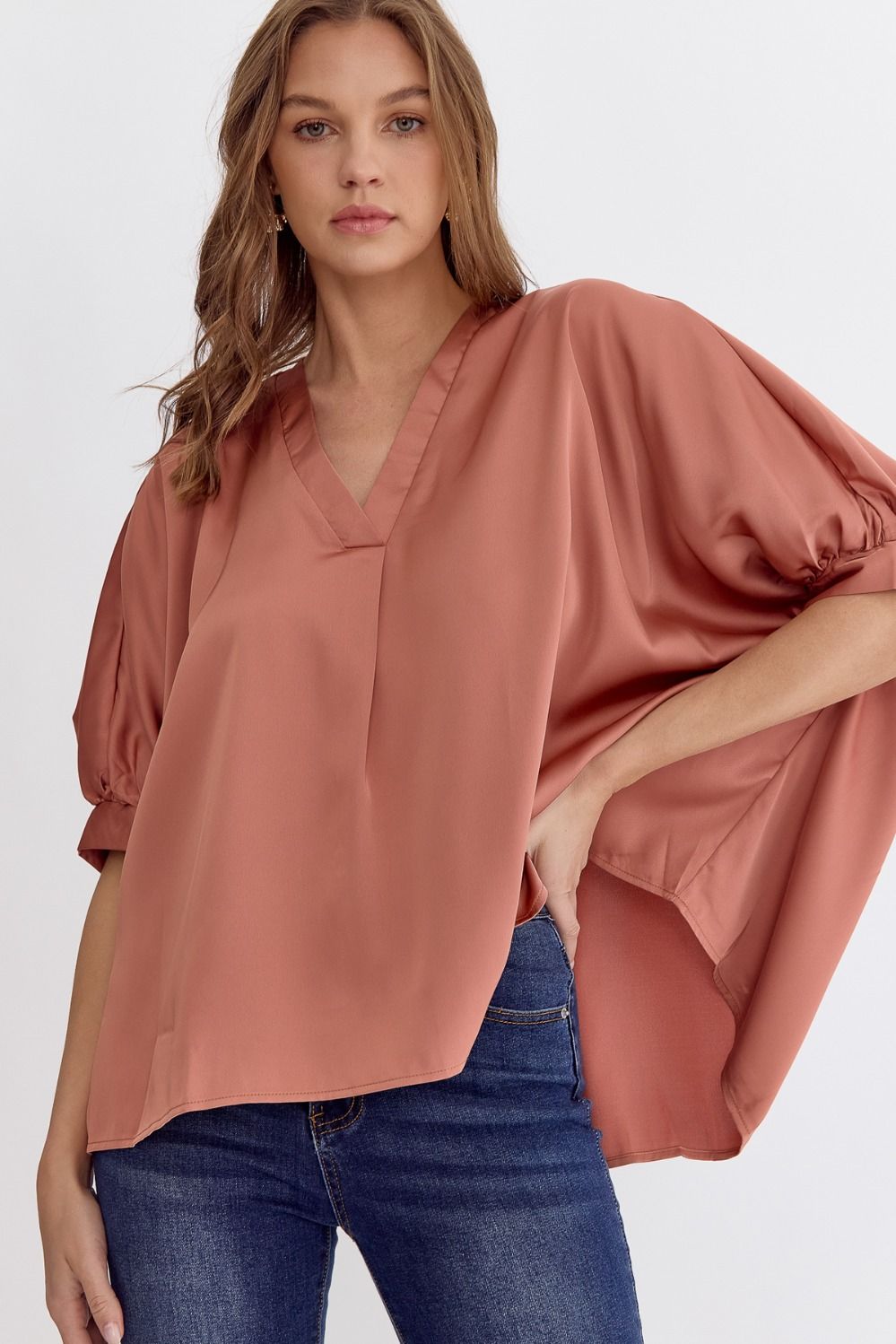 Sallie Dolman Sleeve Top