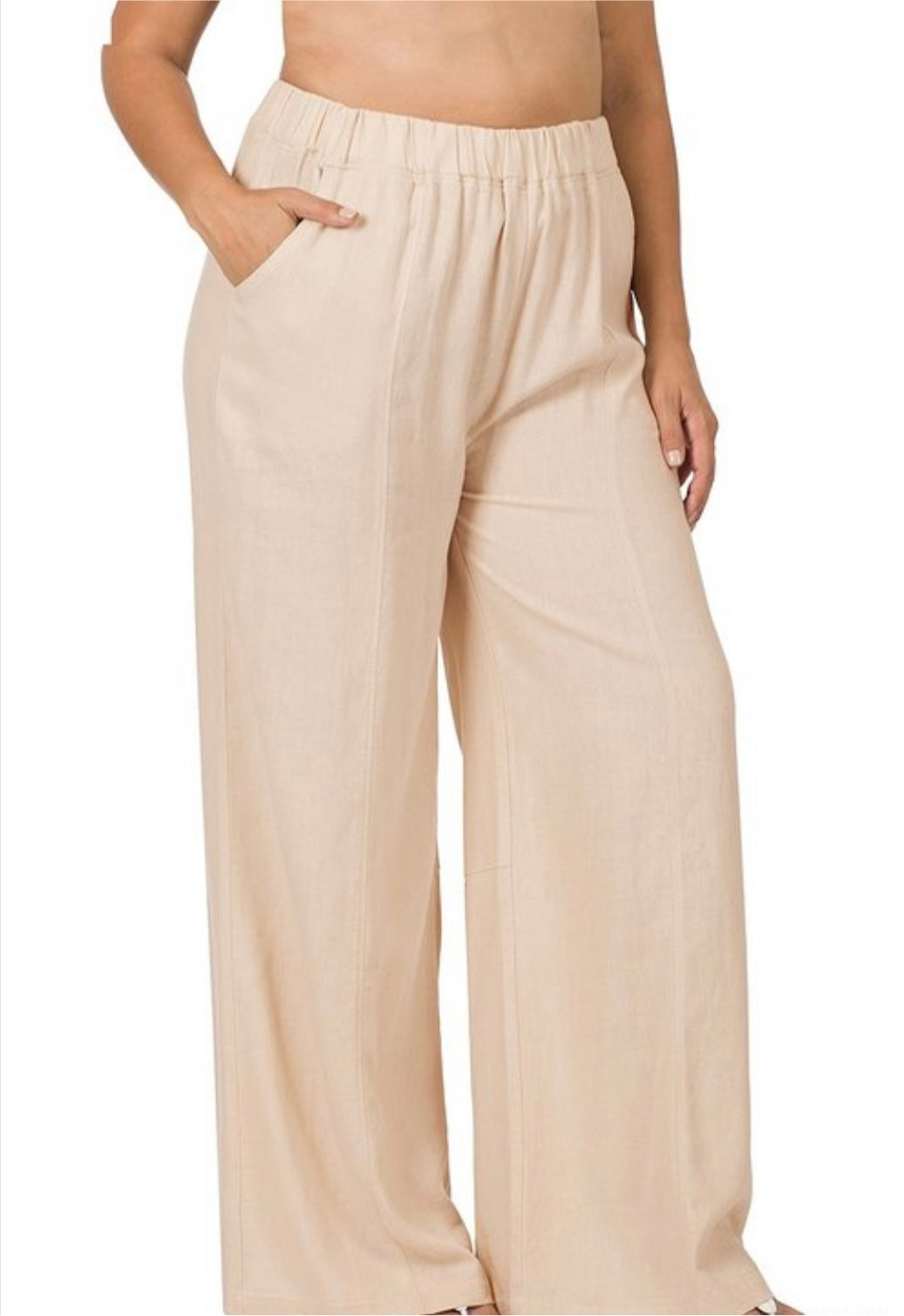 Wanda Wide Leg Pants Plus