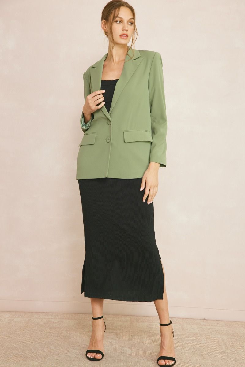 Jocelyn Buttoned Blazer