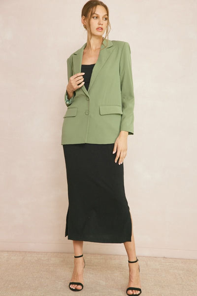 Jocelyn Buttoned Blazer