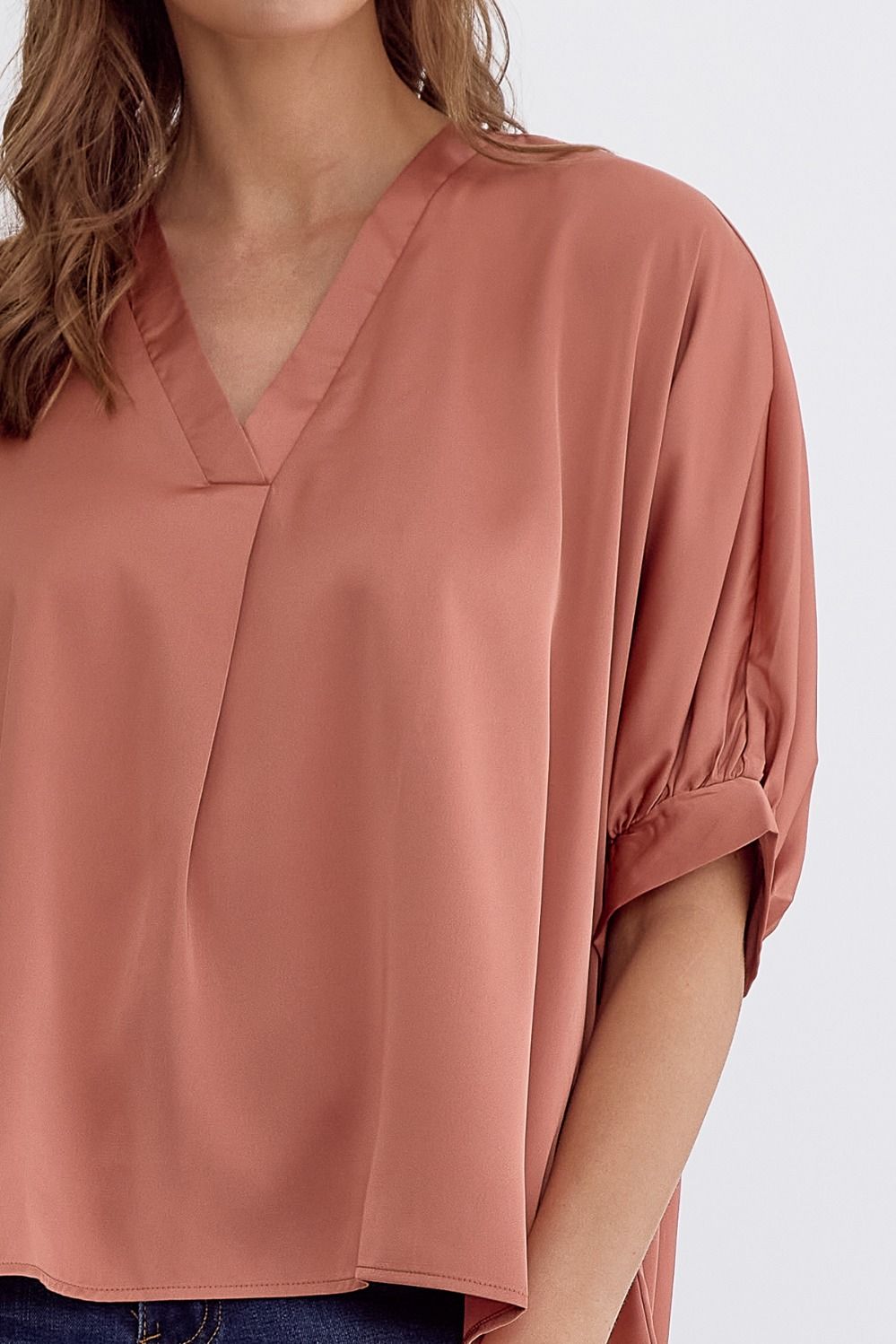 Sallie Dolman Sleeve Top