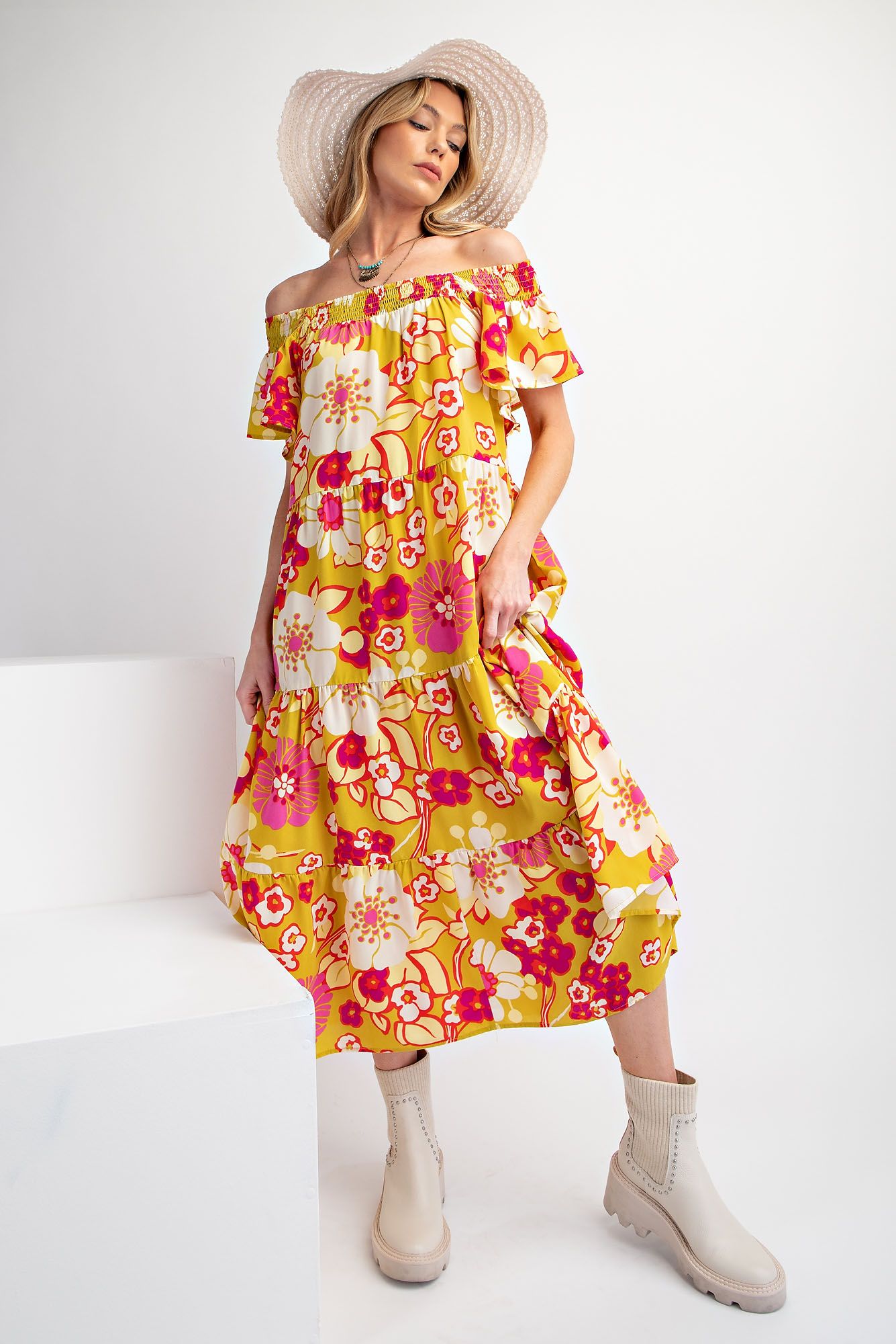 Breanne Floral Maxi Dress