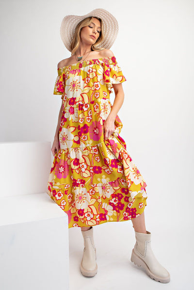Breanne Floral Maxi Dress