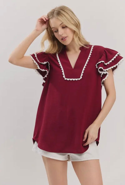 Game Day Scallop Trim AL