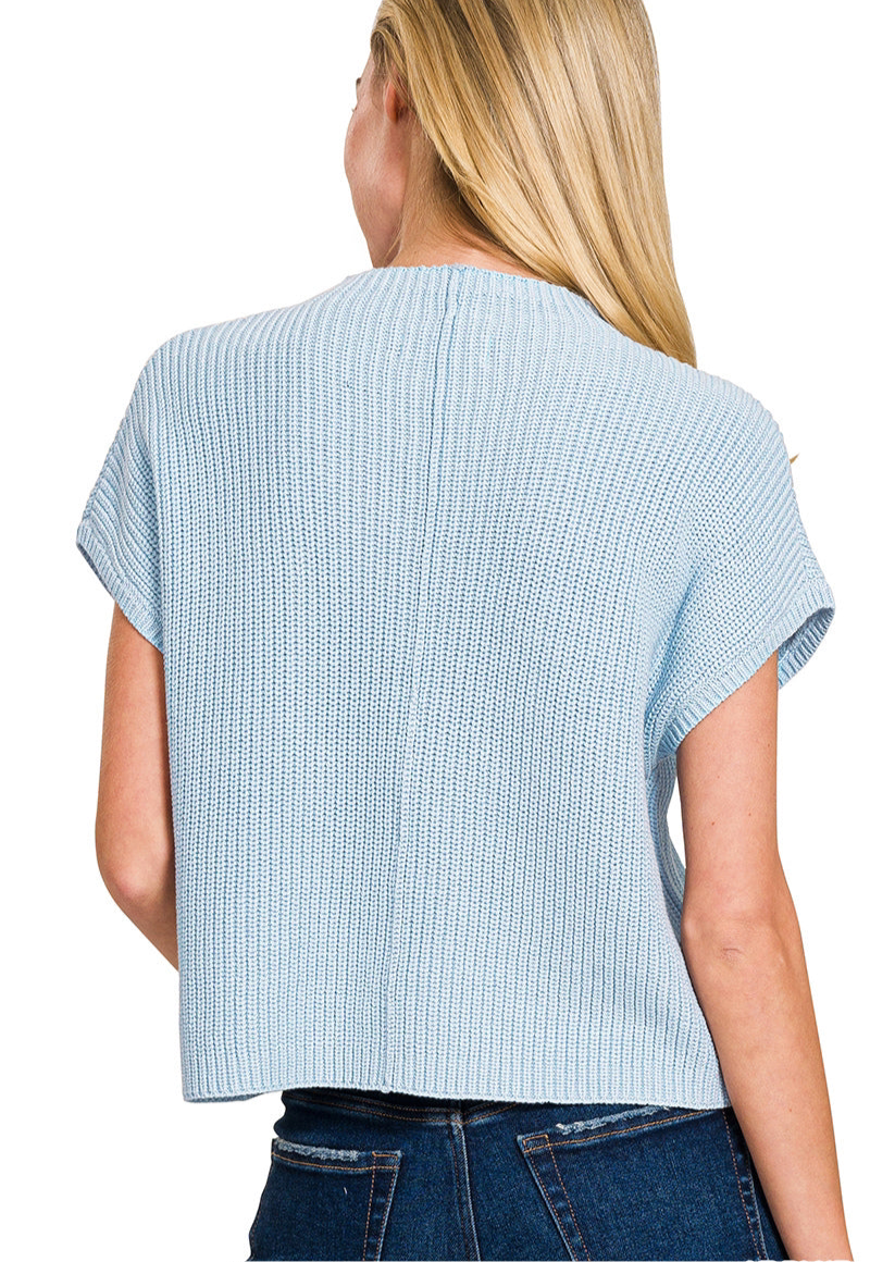 Amelia Mock Neck Sweater SB