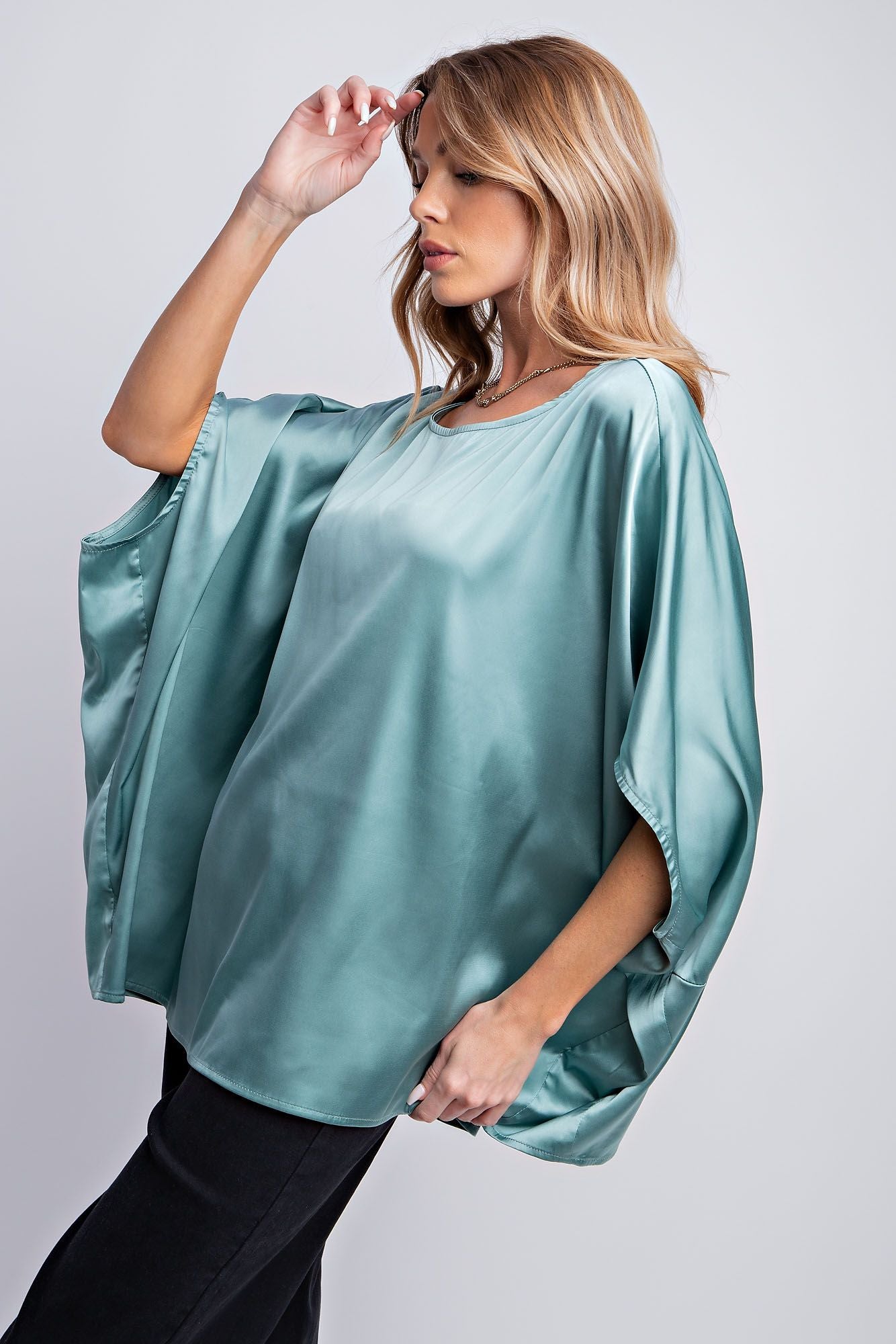 Steph Satin Top