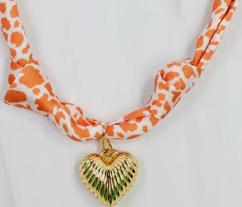 Scarf Charm Necklace