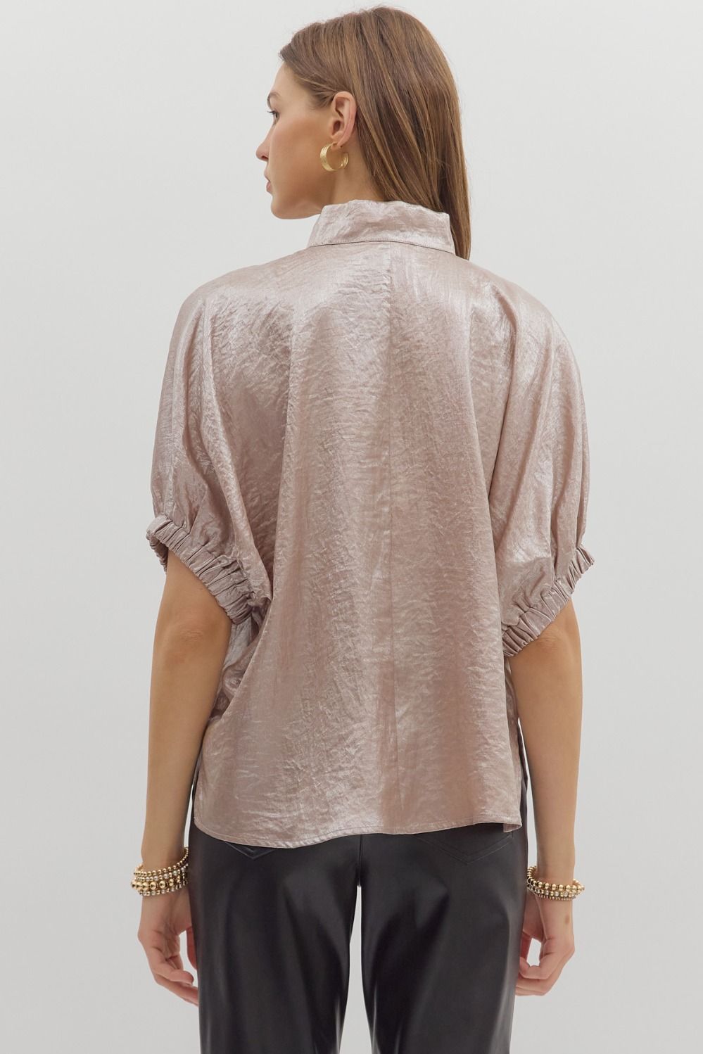 Mattie Metallic Top C