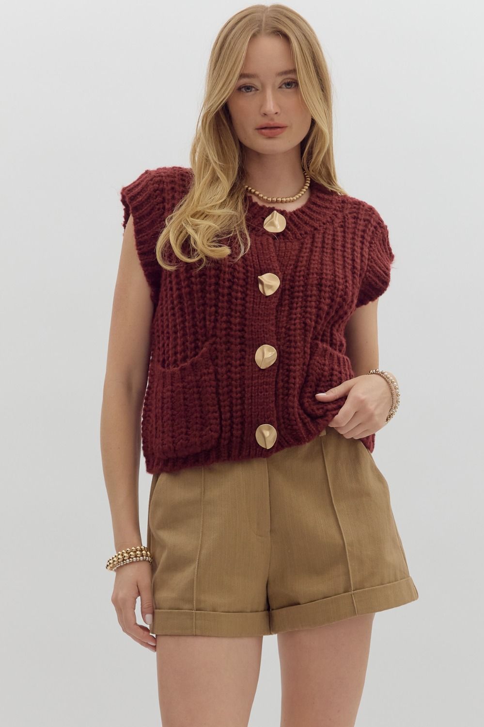 Candi Cropped Sweater B
