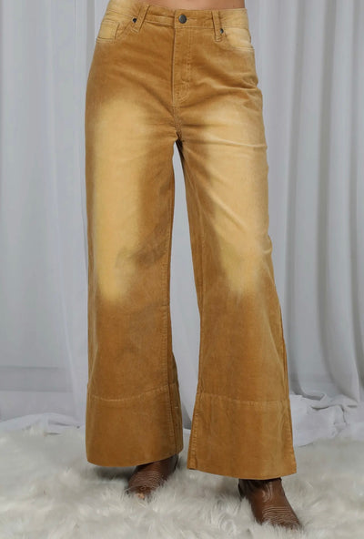 Veronica Wide Leg Cord Pants