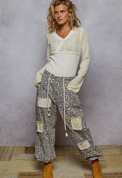 Lizzie Leopard Pants