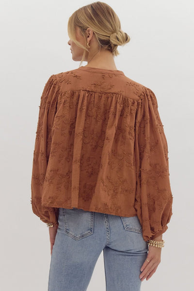 Emmie Embroidered Top