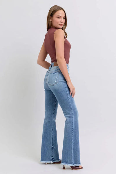 Judy Blue Boot Cut Fray Hem