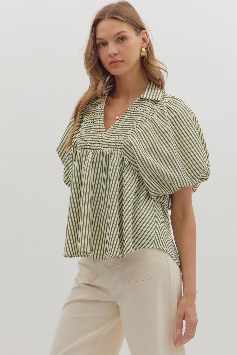 Stacey Striped Top