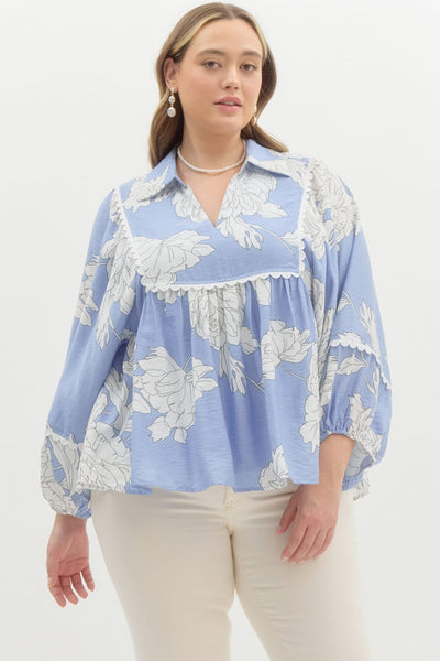 Gracie Floral Print Top