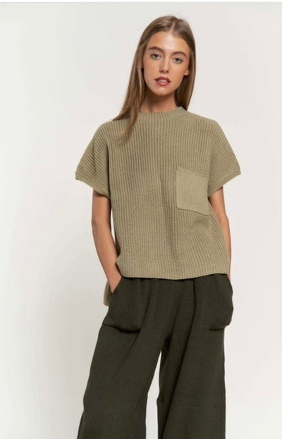 Britain Cropped Sweater