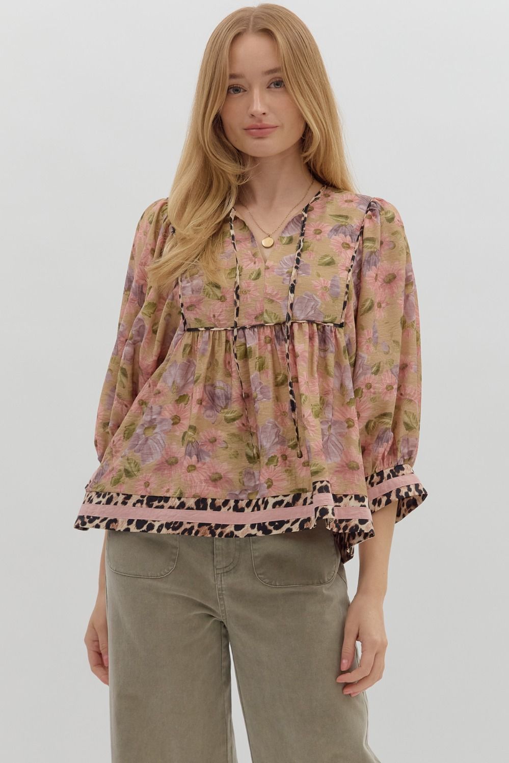 Gracie Floral Print Top