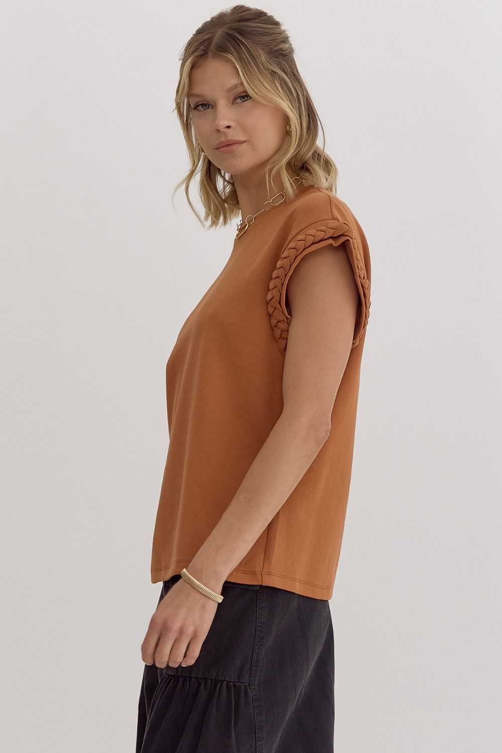 Mani Braided Top