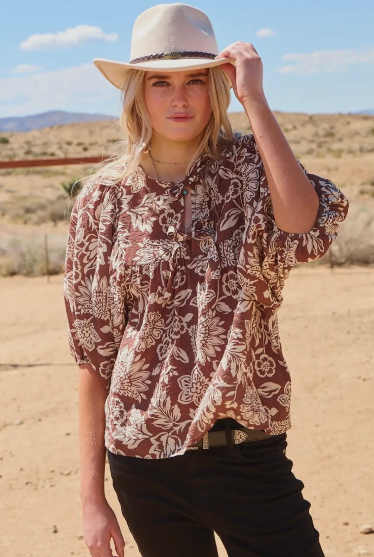 Bethany Boho Top