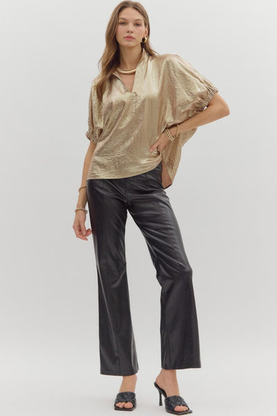 Mattie Metallic Top G