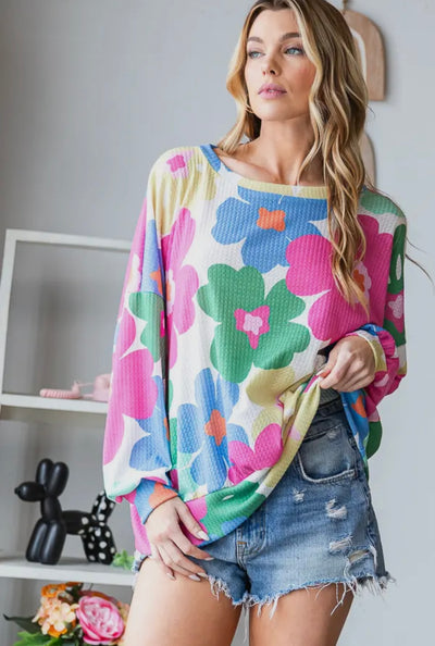Fiona Floral Pullover