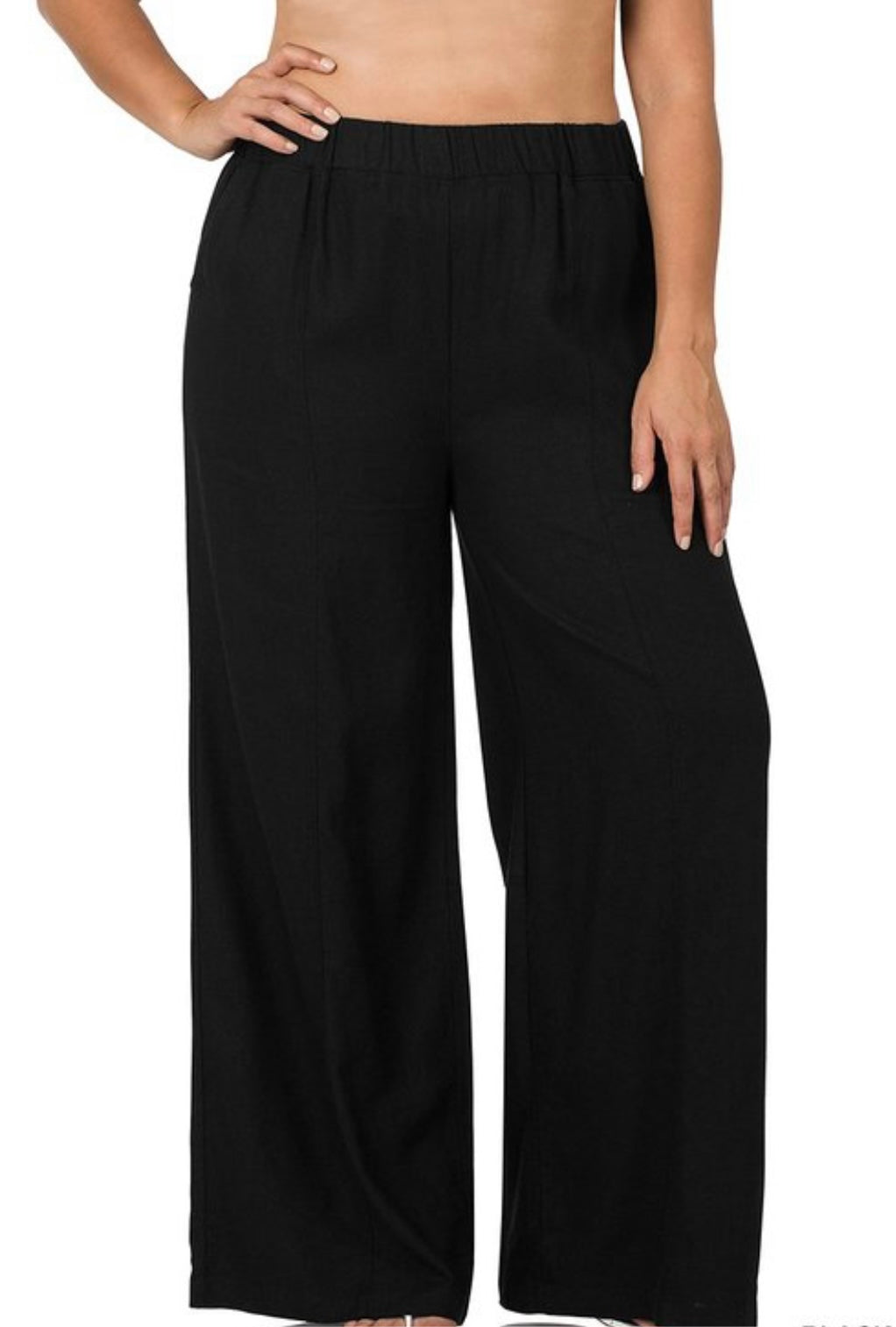 Wanda Wide Leg Pants Plus