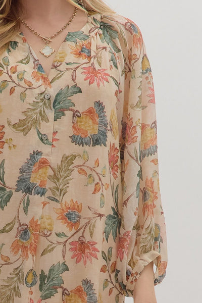 Raleigh Floral Print Dress