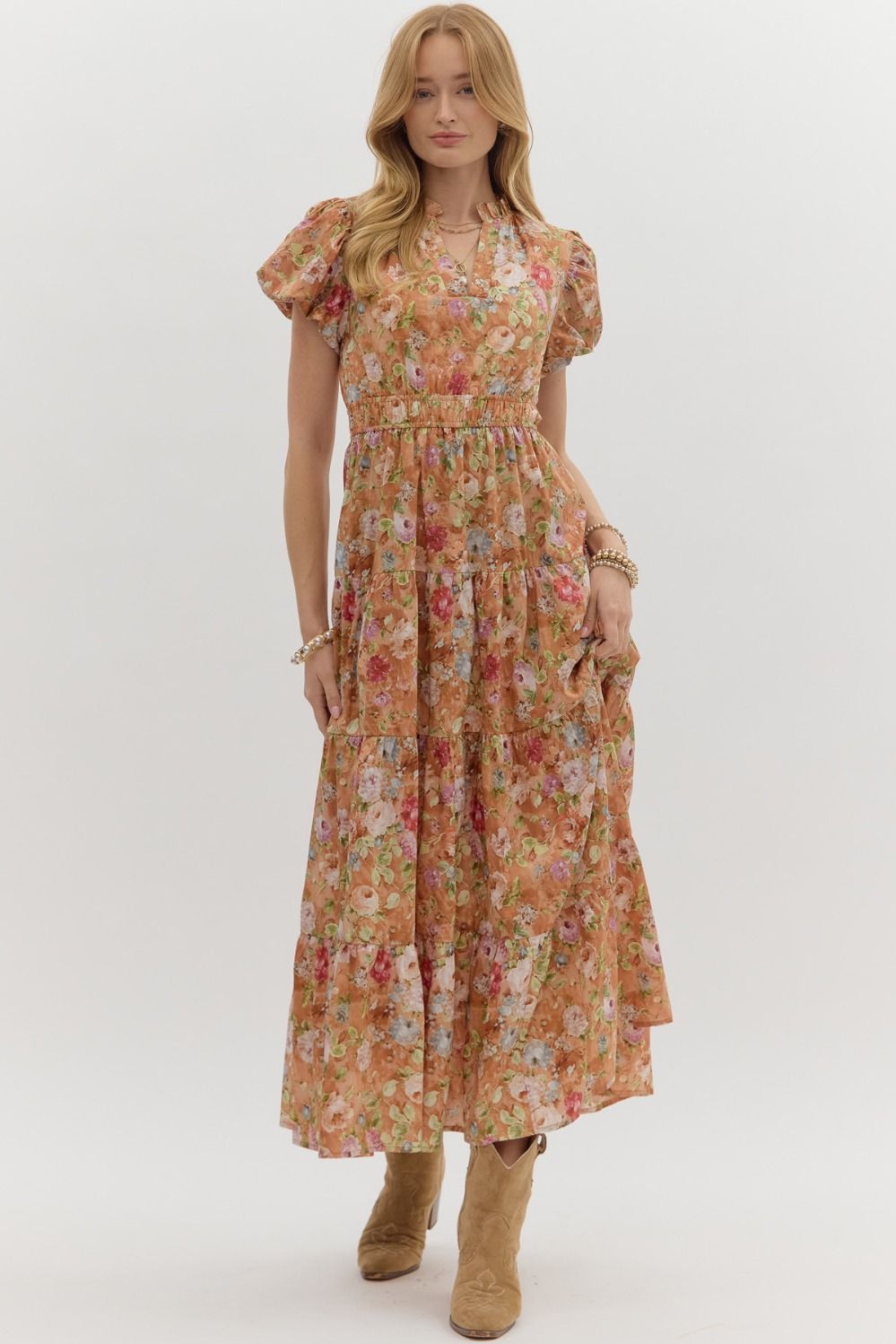 Tonya Tiered Maxi Dress