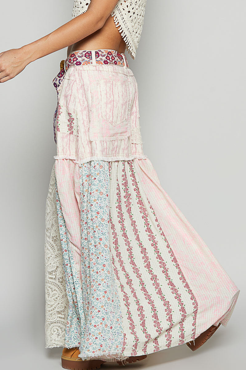 Zoe Vintage Maxi Skirt