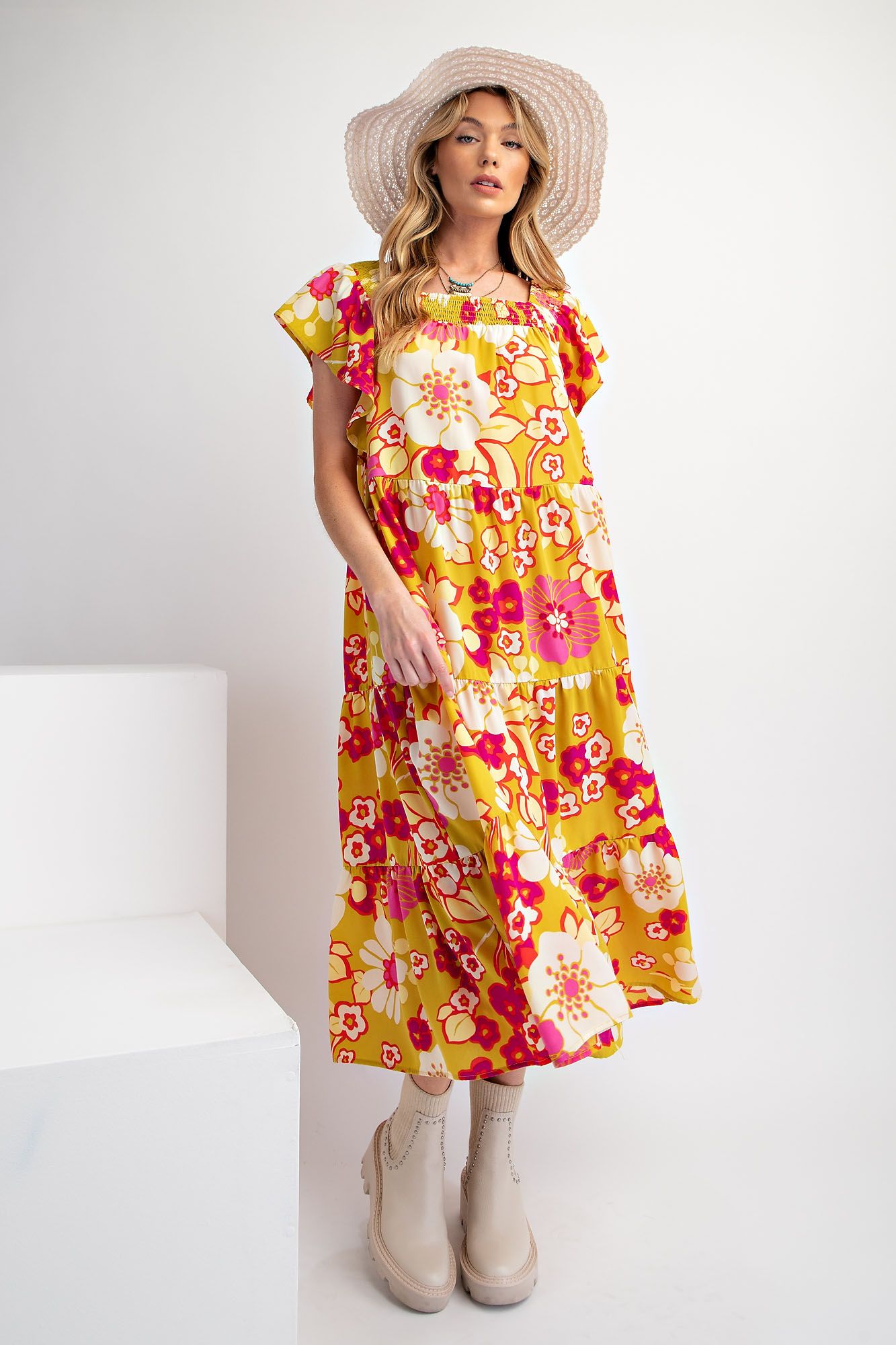 Breanne Floral Maxi Dress