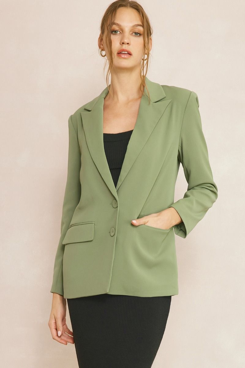 Jocelyn Buttoned Blazer