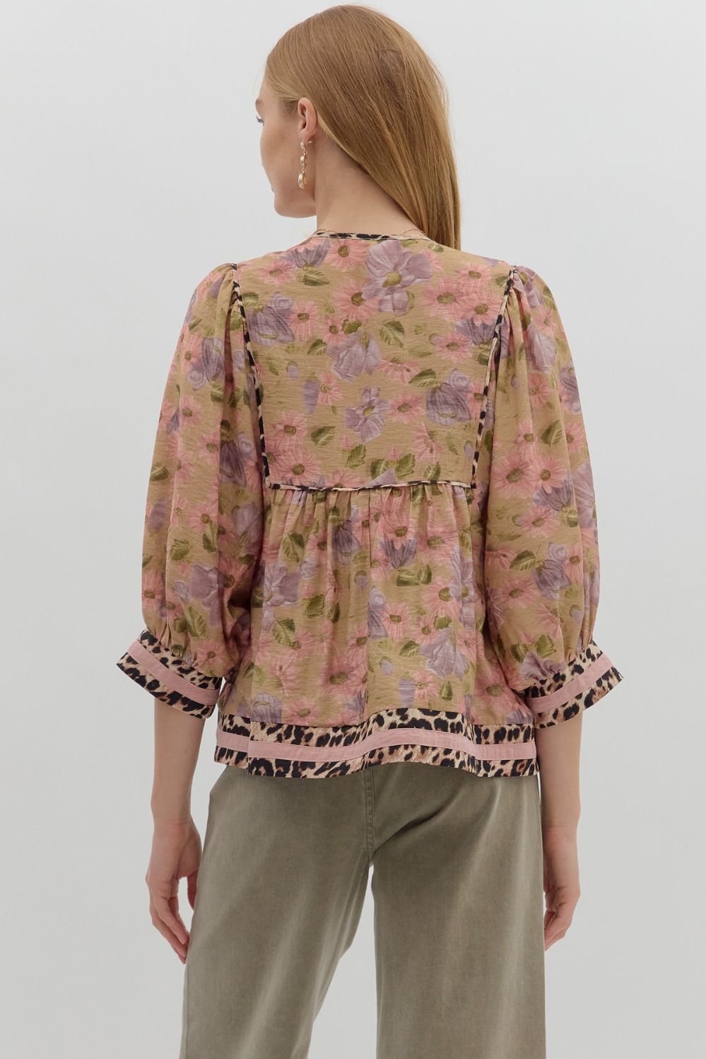 Gracie Floral Print Top
