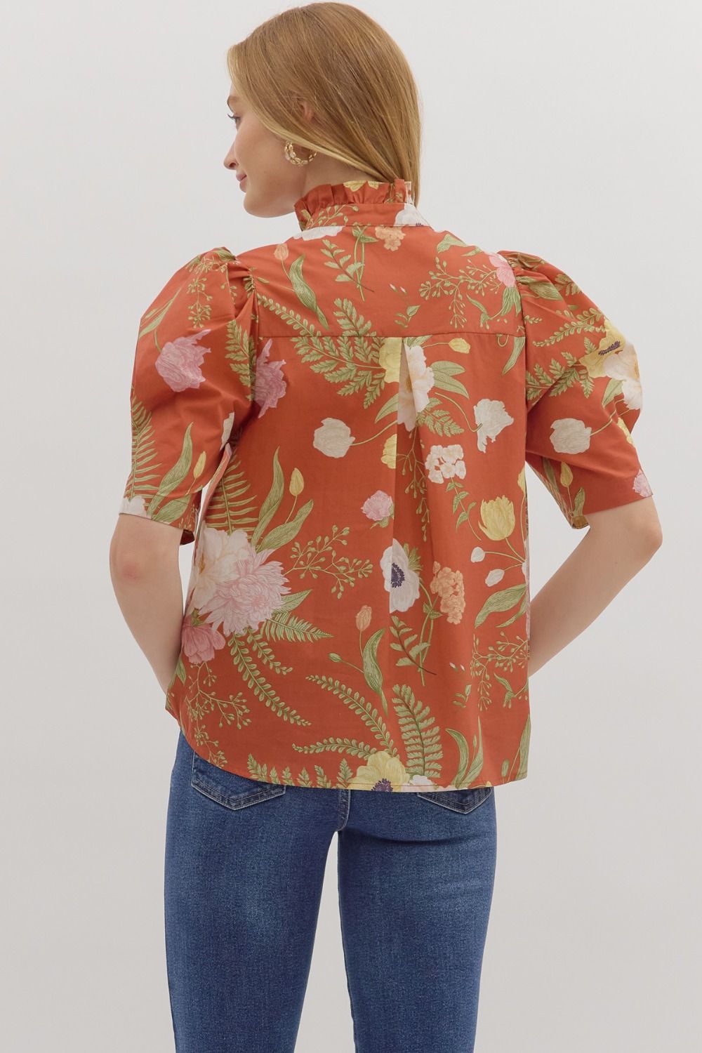 Maddox Puffed Sleeve Top