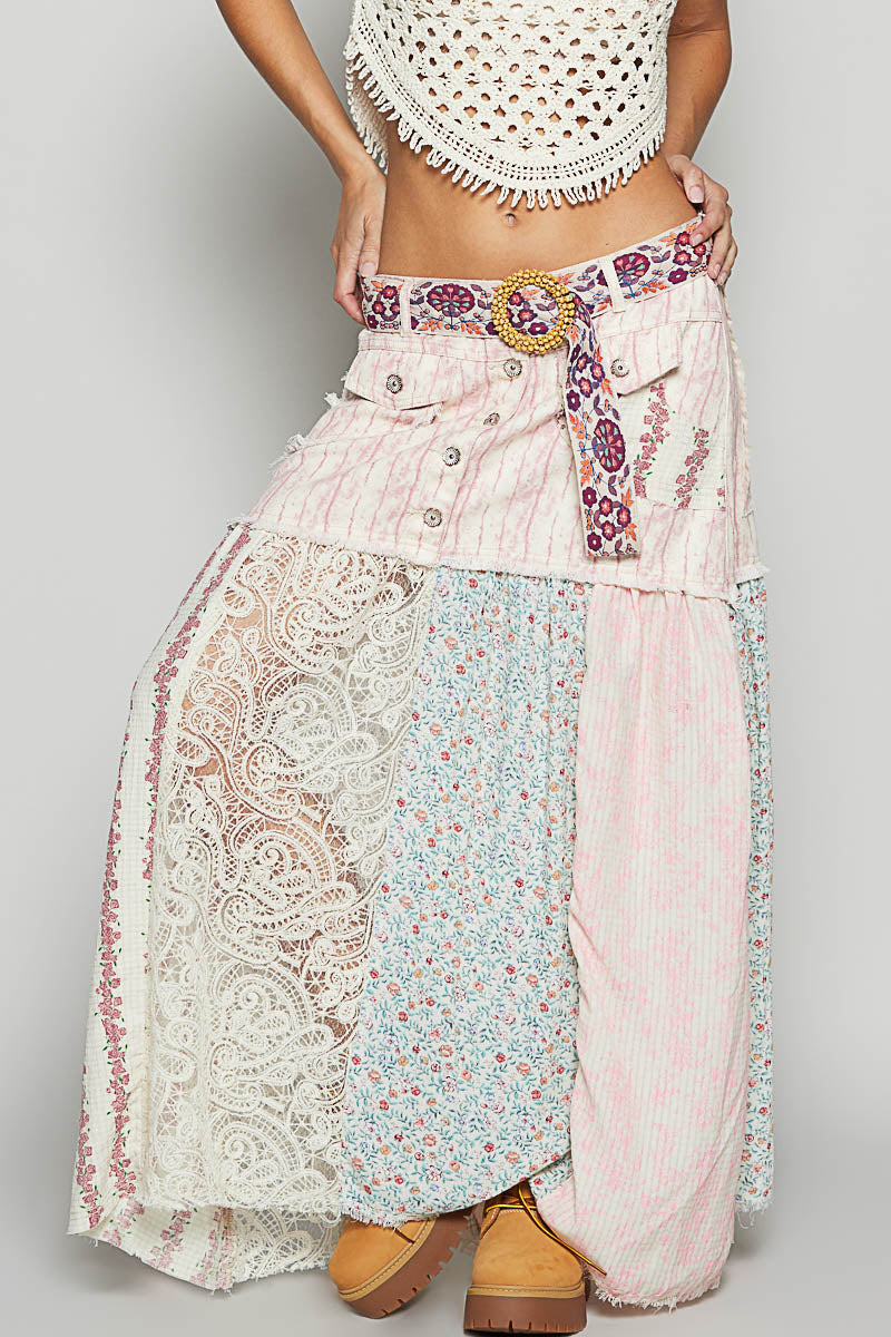 Zoe Vintage Maxi Skirt