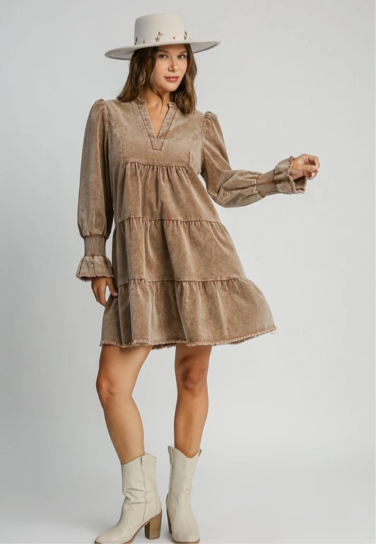 Mitzie Cord Dress