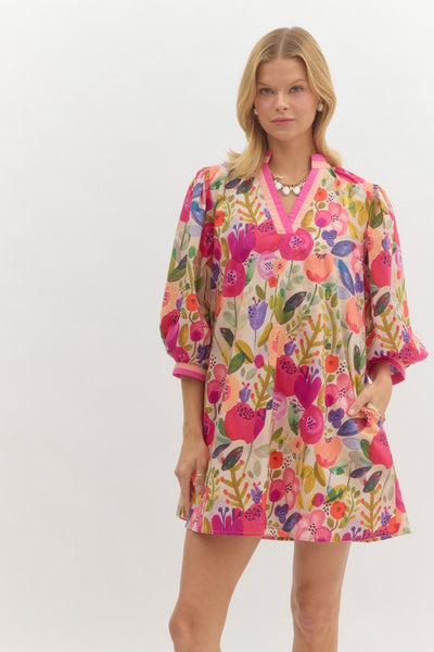 Gemma Floral Dress