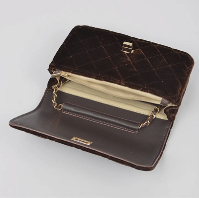 Velvet Shoulder Bag