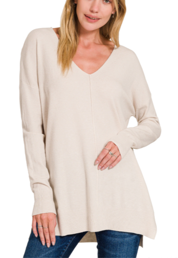 Janie V-neck Sweater