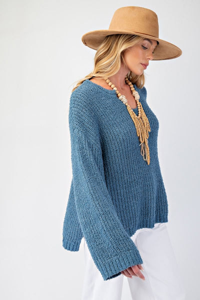 Ashton V Neck Knitted Sweater